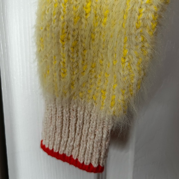 Free People Yellow Pullover Sweater - Picture 4 of 5